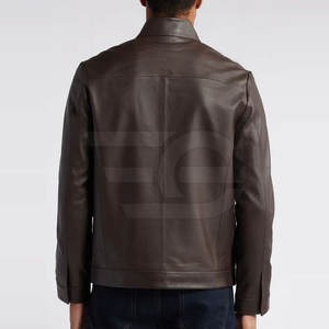 Chaqueta de Cuero para Hombre, Estilo Casual Elegante, Ropa de Invierno, Prenda de Cuero Resistente para Uso Diario - Product Image 2