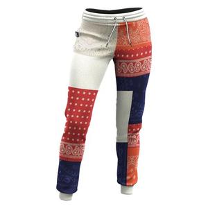 Men's Color Blocked Sublimation Sweatpants Elastic Waist Drawstring Casual <b>Joggers</b> Breathable <b>Polyester</b> Fleece Pants Autumn - Product Image 1