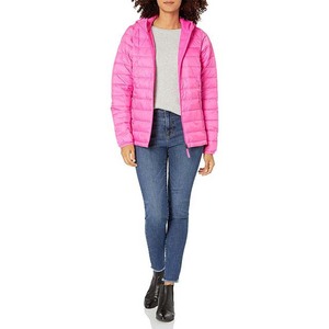 Chaquetas de Invierno para Mujer, Personalizadas con Logotipo, Color Rosa, Reversibles, Impermeables, Ecológicas, Acolchadas, Transpirables, Tejidas - Product Image 3