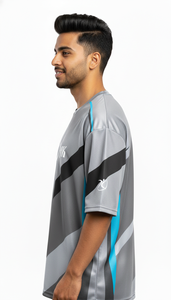 Camiseta de Hombre, Corte Regular, Sublimada, Poliéster/Algodón, Ecológica, Transpirable, Moderna, Informal, Estilo Urbano - Product Image 3