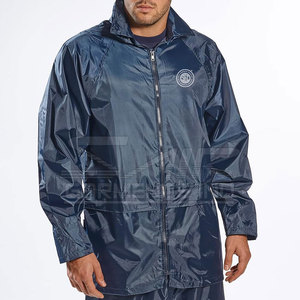 Outdoor Use Low Moq <b>Men</b> <b>Rain</b> <b>Coat</b> Private Label Long Sleeves <b>Men</b> <b>Rain</b> <b>Coat</b> New Design <b>Men</b> <b>Rain</b> <b>Coat</b> - Product Image 5