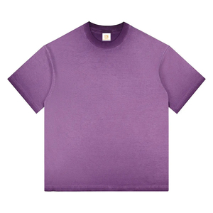 Camisetas Extra Grandes de Algodón Vintage con Lavado Ácido de 320g, Camisetas Personalizadas de Alta Calidad para Hombre, Estilo Road Racing - Product Image 6