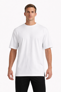 Camiseta Oversize Holgada de Algodón Pesado de 210 g/m² con Hombros Caídos, Estilo Urbano, Personalizable, de Punto Grueso - Product Image 3