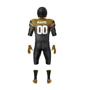 Professional American Football Uniform <b>Set</b> Durable Polyester Jersey with Athletic Pants Bulk Wholesale Supplier - Product Image 2