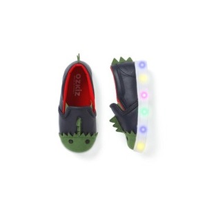 Chaussures coréennes confortables OZKIZ à enfiler motif dinosaure pour garçons de 2 à 7 ans – Chaussures pour enfants tendance en gros pour le printemps/automne - Product Image 1