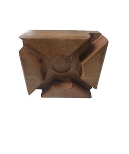 Custom Solid Wood <b>Mini</b> Paulownia <b>Vase</b> Creative Flower Holder for Home Decorative Tea Ceremony Accessories with Agate - Product Image 4