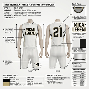 Conjunto Deportivo de Verano: Camiseta sin Mangas Blanca y Pantalones Cortos Profesionales, Transpirables, Antibacterianos, Modernos y Elegantes - Product Image 3