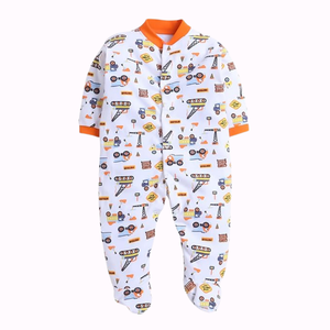 Fabricant de barboteuses pour bébés imprimées sur mesure, vêtements pour bébés en coton biologique, fournisseur de barboteuses, combinaisons et bodys pour bébés en Inde - Product Image 3