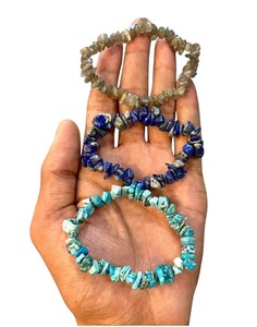 Wholesale Natural Crystal Beads Beads Handmade Zodiac Love Fairy Theme Fashion Reiki Healing Gemstone <b>Stretch</b> <b>Bracelet</b> Unisex - Product Image 2