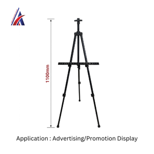 Support d'affichage réglable en hauteur 1100 mm pour cadres d'affiches A4 A3 A2 A1 – Fournisseur Malaisie - Product Image 2
