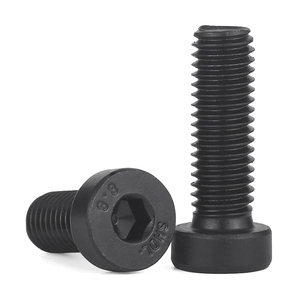 Tornillos de Cabeza Hexagonal Delgada J&Gong, Grado 8.8, Óxido Negro, M3 M4 M5 M6 M8 M10 M12 M16 - Product Image 1