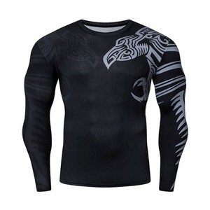 Rashguards de sublimation en gros, haute qualité, pas chers, pour BJJ et MMA, Rashguards de Jiu Jitsu - Product Image 2
