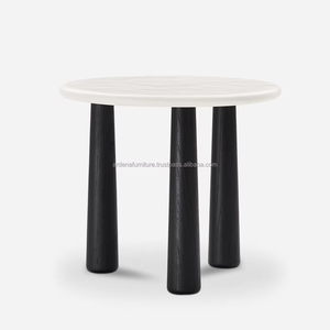 Modern <b>Round</b> <b>Dining</b> <b>Table</b> Set for Home Apartment Contemporary Park Hotel Villa Farmhouse School Office Building - Product Image 1