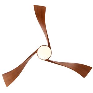 Ventilador de Techo de 52 Pulgadas con Motor de Corriente Continua de Bajo Consumo, con Luz y Control Remoto de 6 Velocidades - Product Image 2