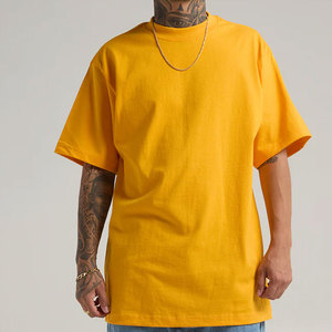 T-shirt vierge 100 % coton 260 GSM épais, coupe oversize, coupe classique, écologique, anti-plis, personnalisable avec logo, vente en gros PK - Product Image 5
