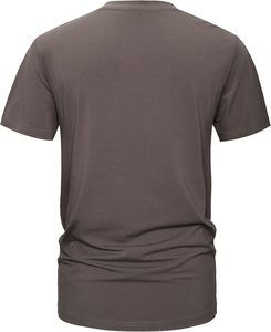 เสื้อยืดฮิปฮอปผู้ชาย ผ้าฝ้าย 100% แขนสั้น คอกลม ระบายอากาศได้ดี ทรงปกติ น้ำหนัก 220 กรัม ผ้าถัก ผลิตในปากีสถาน - Product Image 2