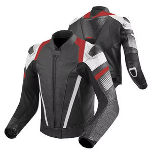 Chaquetas de Cuero Genuino 100% Baratas para Otoño e Invierno, Chaqueta de Motociclista para Hombre, Prenda de Piel de Vaca, Ropa Casual Deportiva para Exteriores - Product Image 1