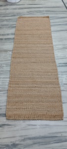 Handwoven Hemp <b>Runner</b> <b>Rug</b> Natural Jute Hallway Carpet Eco Friendly Boho Floor <b>Runner</b> for Kitchen Entryway Bedroom - Product Image 4