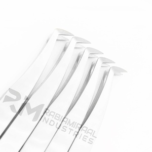 Pince à cils RMI de qualité supérieure en acier inoxydable pour extensions de cils volume, marque privée, pour faux cils - Product Image 2