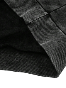 Ensemble deux pièces homme Y2K Grunge Streetwear : sweats à capuche graphiques vintage délavés et pantalons cargo usés, survêtement oversize en gros - Product Image 5