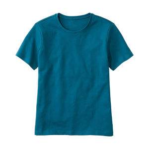 Camiseta de corte cuadrado para mujer, moderna, de forma relajada, informal, para un look cómodo de uso diario. - Product Image 2