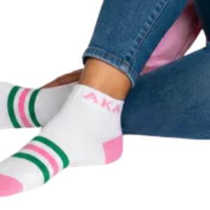 Calcetines Deportivos Transpirables de Corte Bajo para Mujer, Color Rosa, Verde y Blanco, con Soporte de Arco y Amortiguación, para Comodidad Diaria - Product Image 4