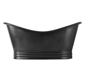 Bañera Ovalada de Cobre de Lujo Moderna Bold Blossom |   Bañera de Hidromasaje Independiente |   Bañera de Diseño para Hoteles y Villas - Product Image 2