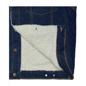 แจ็คเก็ตยีนส์ผู้ชายสำหรับฤดูหนาวและฤดูใบไม้ร่วง น้ำหนักเบา ทรงปกติ สไตล์ตะวันตก แฟชั่นวินเทจ กำลังเป็นที่นิยม - Product Image 3