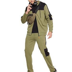 Ropa Casual para Hombre, Conjuntos Deportivos Personalizados con Cierre, Conjuntos Deportivos de Moda al por Mayor para Hombre - Product Image 3