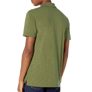 Camiseta Polo de Lujo Multicolor con Logotipo Personalizado al por Mayor a Precio Económico para Hombre, Camisetas Polo a Rayas al por Mayor - Product Image 6