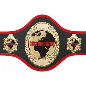 Ceintures de championnat de lutte personnalisées avec logo, qualité supérieure, ceintures de championnat de lutte poids lourd, sangles en cuir - Product Image 1