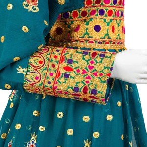 Best Quality Handmade Kutchi Tribal Women's <b>Maxi</b> Formal/<b>Casual</b> Lace Full <b>Sleeves</b> Eco-Friendly Anti-Wrinkle 2026 Afghan <b>Dress</b> - Product Image 4
