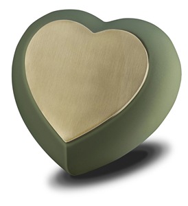 Urne funéraire blanche en forme de cœur avec support en métal doré pour cendres d'adultes, objet commémoratif décoratif, urne funéraire en forme de cœur pour femme - Product Image 5