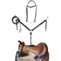Selle de cheval Western en cuir de qualité supérieure pour la course de baril, toutes tailles disponibles