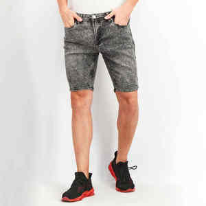 กางเกงยีนส์ขาสั้นสีพื้นสำหรับผู้ชาย สไตล์ไฮสตรีท ขายดีที่สุด คุณภาพสูง ราคาถูก รับสกรีนโลโก้ - Product Image 5