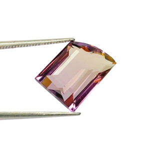 พลอยอะเมทรินทรงเหลี่ยมเจียระไนคุณภาพสูง - พลอยอะเมทรินทรงแฟนซีคุณภาพสูง - พลอยธรรมชาติขนาดใหญ่สำหรับทำเครื่องประดับ - Product Image 2