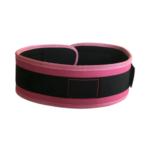 Cinturón de nylon resistente de 4 pulgadas de ancho para levantamiento de pesas, portátil, ligero, con hebilla de acero inoxidable para gimnasio. - Product Image 1