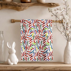 Paños de Cocina 100% Algodón, Super Absorbentes, para Promoción de Marca, Secado Rápido, Impresos, de la India - Product Image 6