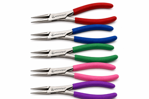 <b>Bead</b> Knotting Micro Pointed <b>Needle</b> Nose Pliers Precision Jewelry Making Beading DIY Tool Jewelry Tool ZetomedPro - Product Image 5