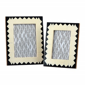 Cadre en bois d'ingénierie, cadre photo en bois dur, cadre photo en bois tendre, cadre en bois sculpté à la main, cadre photo en bois 4x6 - Product Image 4