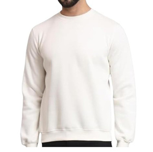 Sweat-shirt à col rond bleu marine pour femme, manches longues, 100% coton tricoté, respirant, couleur unie, coupe classique, vêtements d'automne - Product Image 5