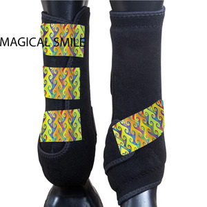 Bottes de protection pour chevaux de haute qualité, très respirantes, excellente qualité, utilisées par les professionnels dans tous les types d'équitation - Product Image 4