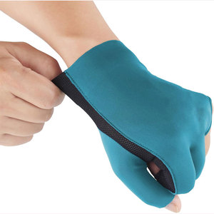 Guantes de billar transpirables de 3 dedos para hombre y mujer, resistentes al agua, precio mayorista económico - Product Image 2