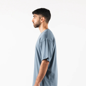 Camiseta de Manga Corta Extra Grande para Hombre, 100% Algodón, con Diseño Personalizado y Serigrafía, Ecológica, Antiarrugas y de Secado Rápido, al por Mayor - Product Image 6