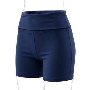 Pantalones Cortos de Compresión Amkoor para Hombre, Cintura Alta, Bloques de Color Azul Rey, Tallas Grandes, Casuales, Deportivos, Cintura Elástica, Tejido de Poliéster - Product Image 5