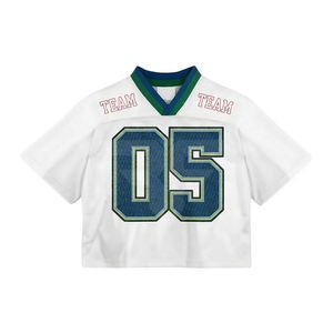 Maillots de football américain 100 % polyester OEM, respirants, coupe automatisée, grandes tailles, maillots de sport - Product Image 1