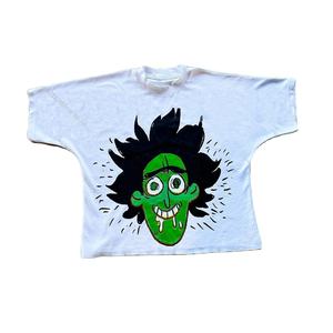 OEM Premium Unisex Boxy Cut French Terry T-Shirts 300gsm Heavyweight Loose Fit Men's T-Shirts 3D Logo Oversized Men's T-Shirts - Product Image 1