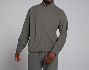 2026 Wholesale Custom Trendy Men Premium Fleece Tracksuit Set half zip Hoodie & Jogger <b>Pants</b> Casual Sportswear Tracksuit For Men - Product Image 4