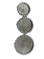 Plateau roulant moderne de luxe en acier inoxydable martelé, logo personnalisé or/argent, pour rangement de fête, décoration de table, OEM, hôtel, restaurant