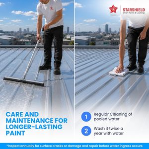 Clear <b>Waterproof</b> Coating for Concrete Roof Terrace <b>Walls</b> and Exterior Water Protection - Product Image 6